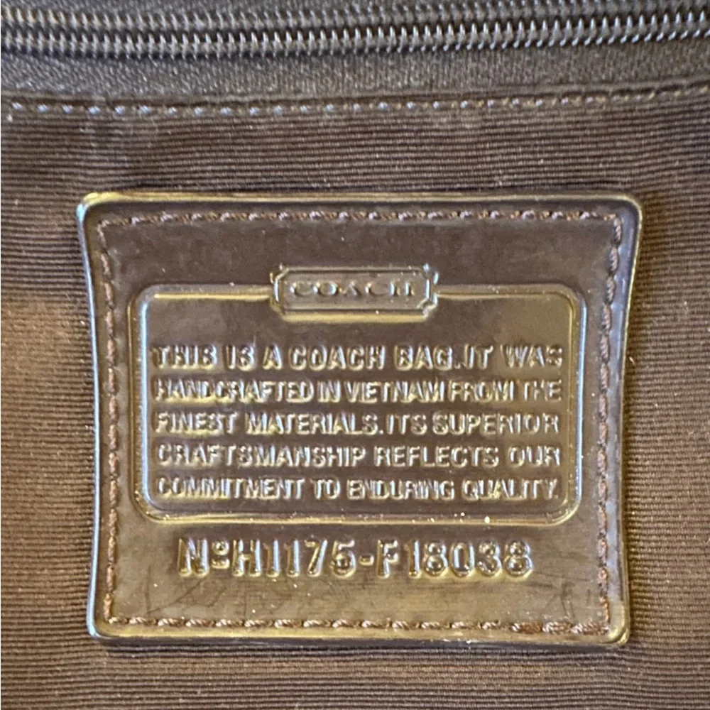 Coach Brown Signature C Crossbody Bag - No. H1175-F18038